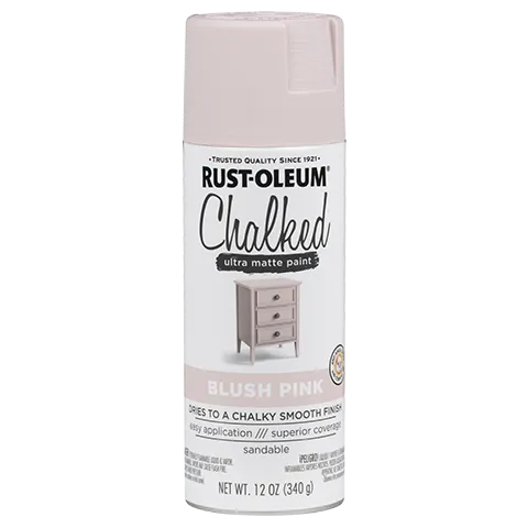 12 OZ Chalked Paint Ultra Matte Spray Paint - Blush Pink