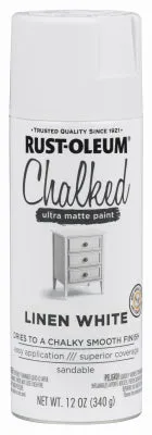 12 OZ WHT Chalk Spray