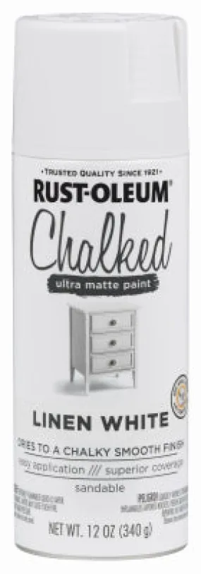 12 OZ WHT Chalk Spray