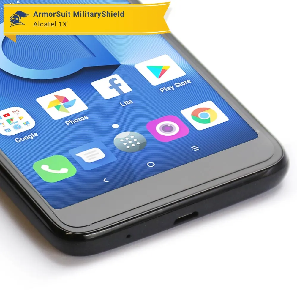 [2 Pack] Alcatel 1X Matte Case Friendly Screen Protector