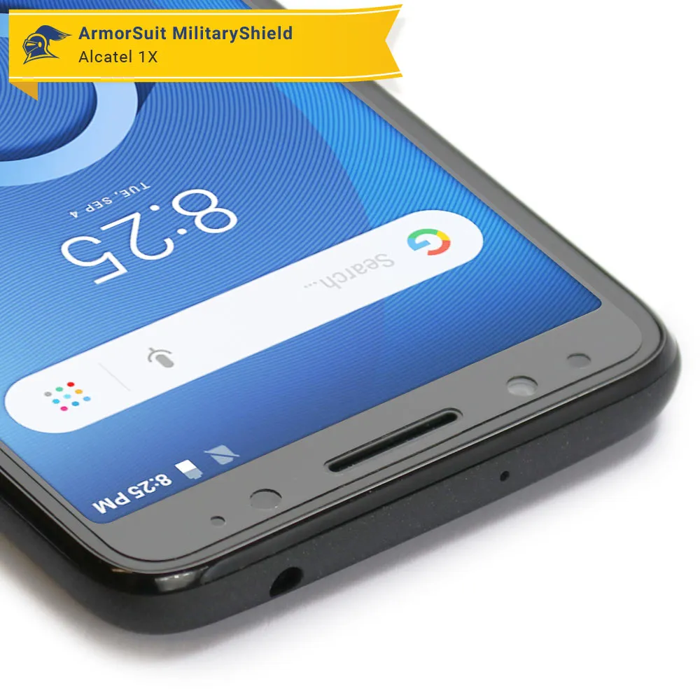 [2 Pack] Alcatel 1X Matte Case Friendly Screen Protector