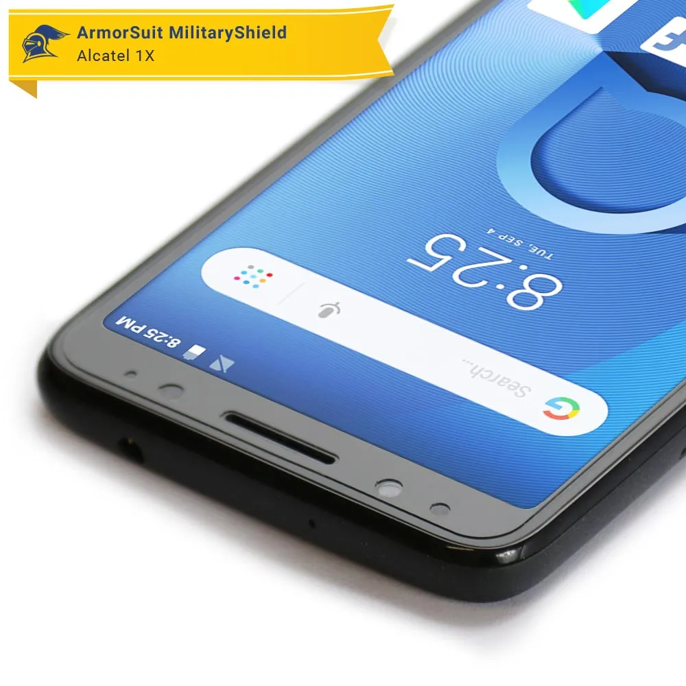 [2 Pack] Alcatel 1X Matte Case Friendly Screen Protector