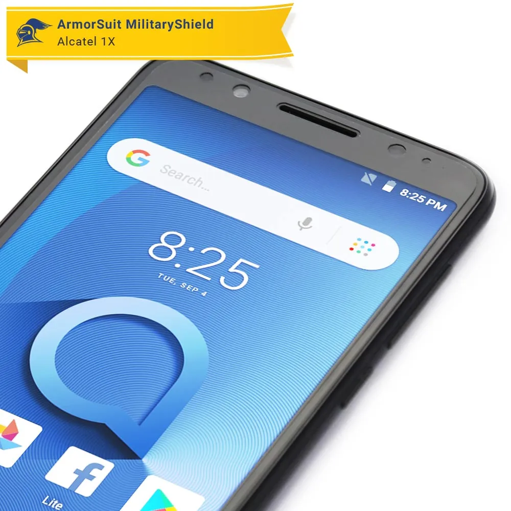 [2 Pack] Alcatel 1X Matte Case Friendly Screen Protector