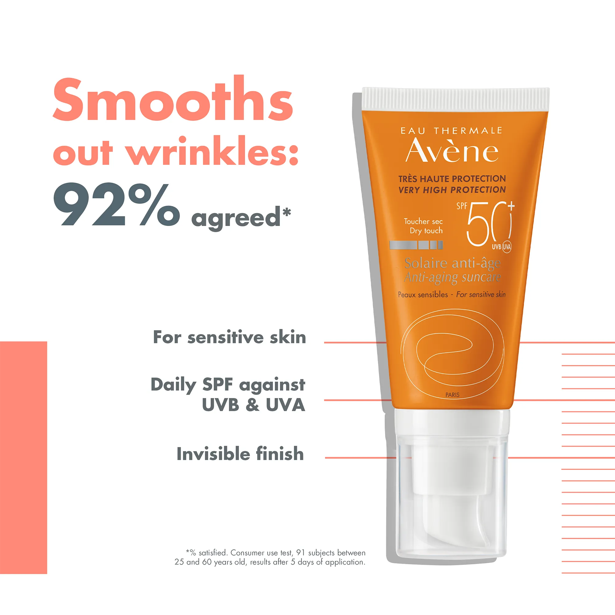 Avène Very high Protection Anti-Ageing SPF50  50ml
