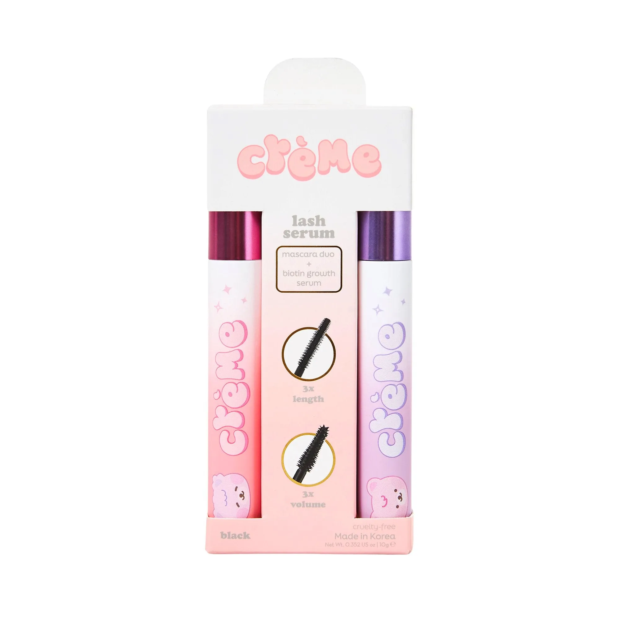 Boba Bears Lash Serum Mascara Duo