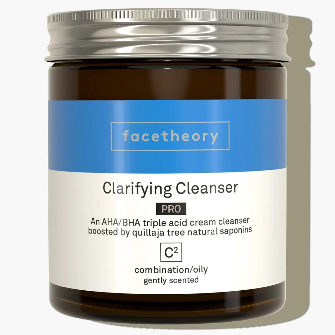 Clarifying Cleanser C2 Pro with Quillaja Saponins, Glycolic Acid, Salicylic Acid and Lactic Acid