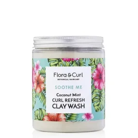 Coconut Mint Curl Refresh Clay Wash