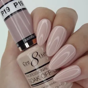 Cre8tion Gel Polish, French Collection, P19, 0.5oz