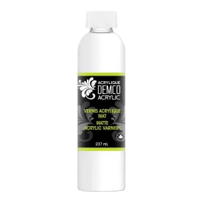 Demco EnCouleurs Acrylic Matte Medium & Varnish 237mL