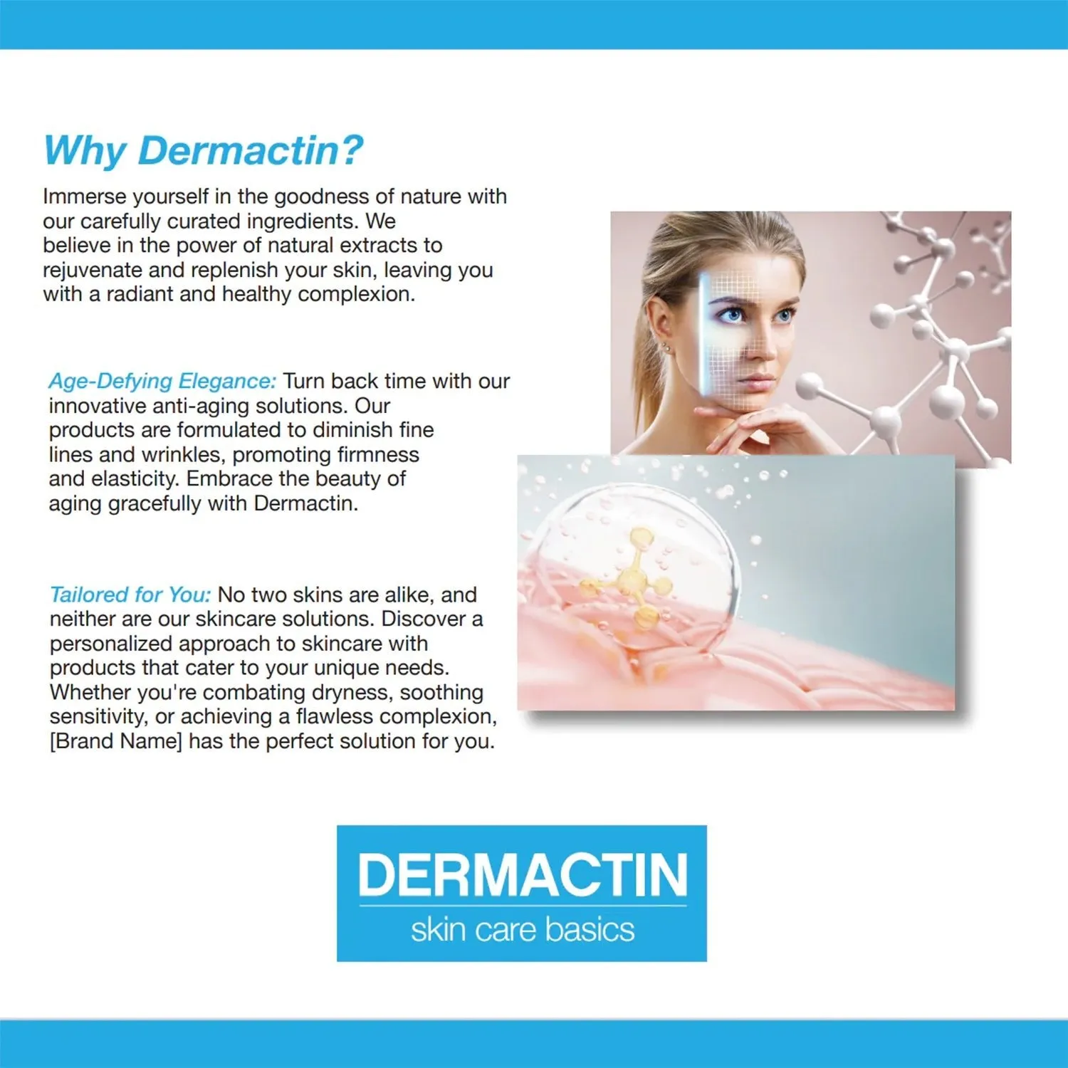 Dermactin Daily Facial Cleanser 8oz/ 236.5ml