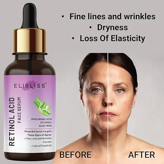 Elibliss Retinol Acid Serum of 30ml ( Pack of 2 )