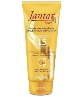 FARMONA JANTAR SUN Amber waterproof sunscreen lotion SPF15 200ml