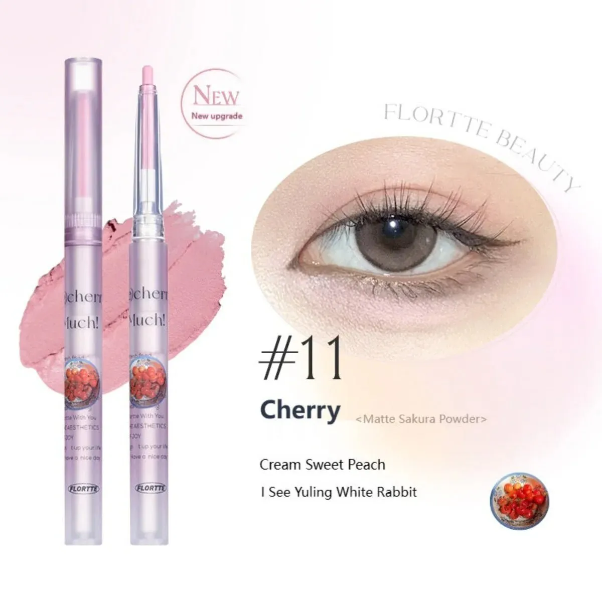 Flortte I Love Myself Silkworm Eyeshadow Pen (6 Shades)