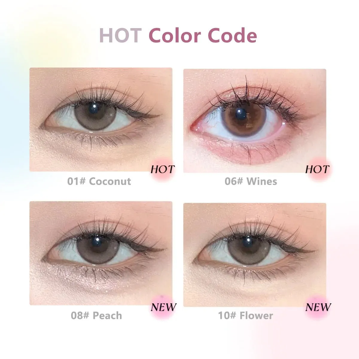Flortte I Love Myself Silkworm Eyeshadow Pen (6 Shades)