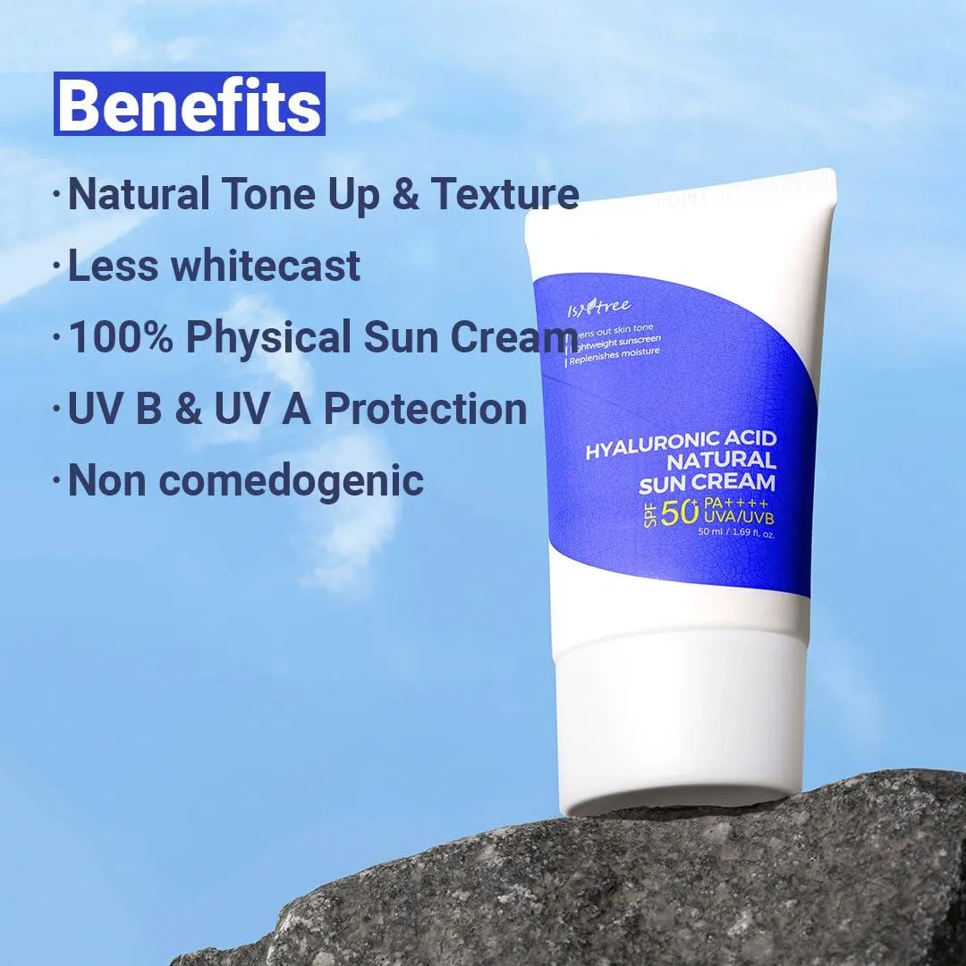 Isntree - Hyaluronic Acid Natural Sun Cream - 50ml