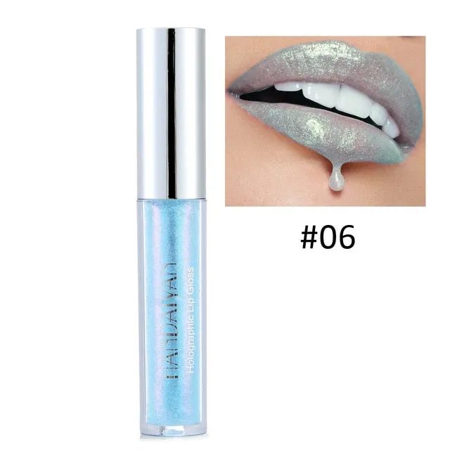 Liquid Crystal Glow Lip Gloss Laser Holographic Makeup