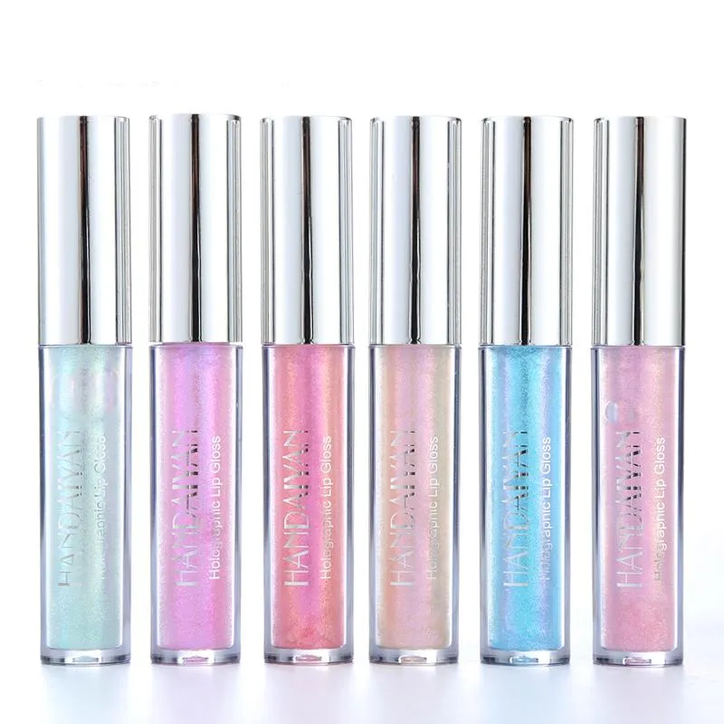 Liquid Crystal Glow Lip Gloss Laser Holographic Makeup
