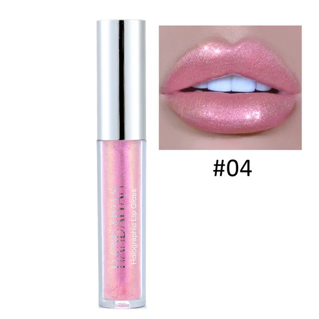 Liquid Crystal Glow Lip Gloss Laser Holographic Makeup