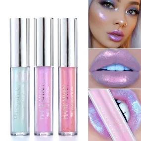 Liquid Crystal Glow Lip Gloss Laser Holographic Makeup
