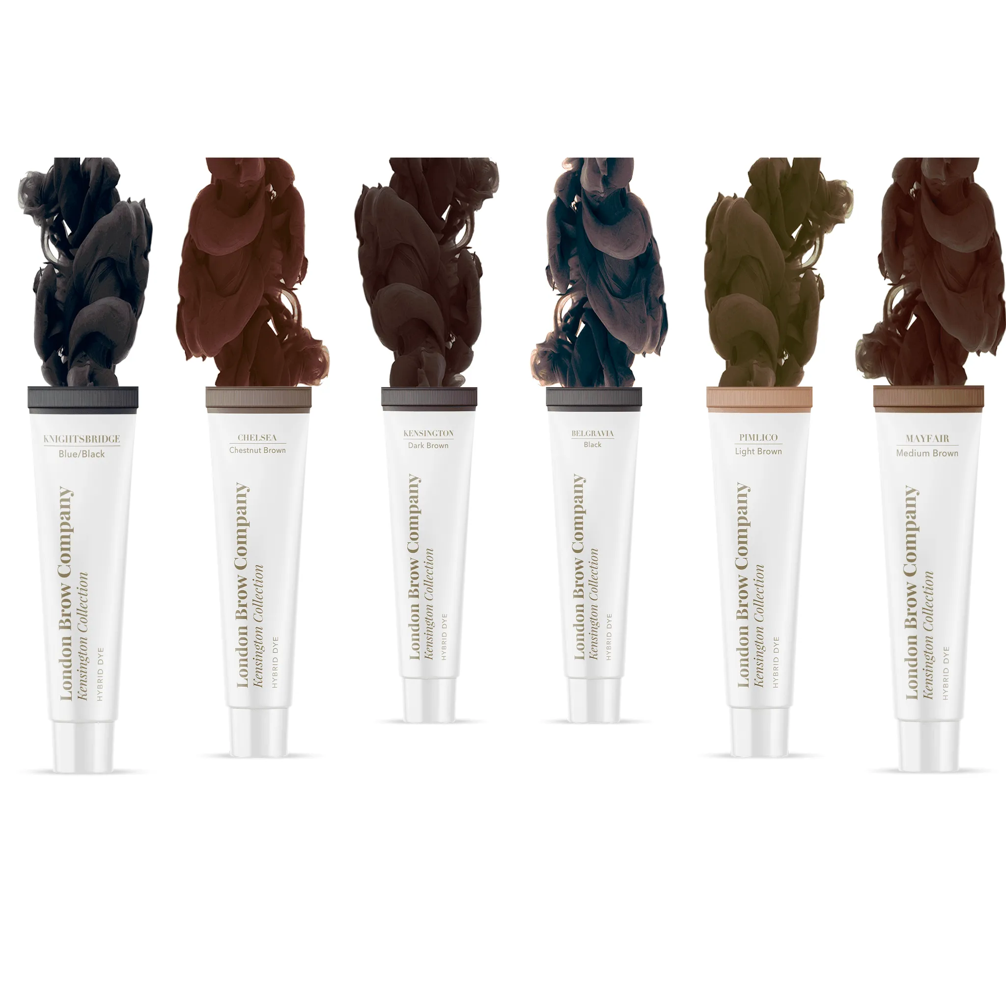 London Hybrid Dye Brow Stain Tint - 9 Different Colours