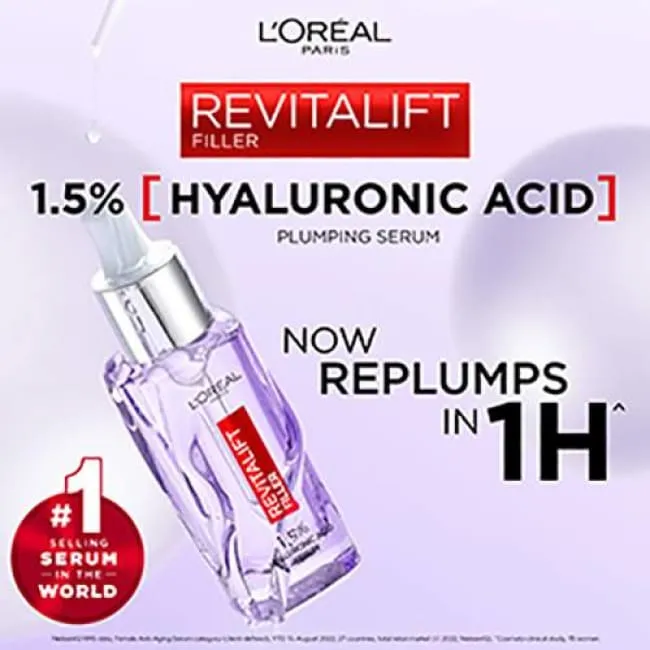 L'Oréal Paris Revitalift Filler 1.5% Pure Hyaluronic Acid Serum