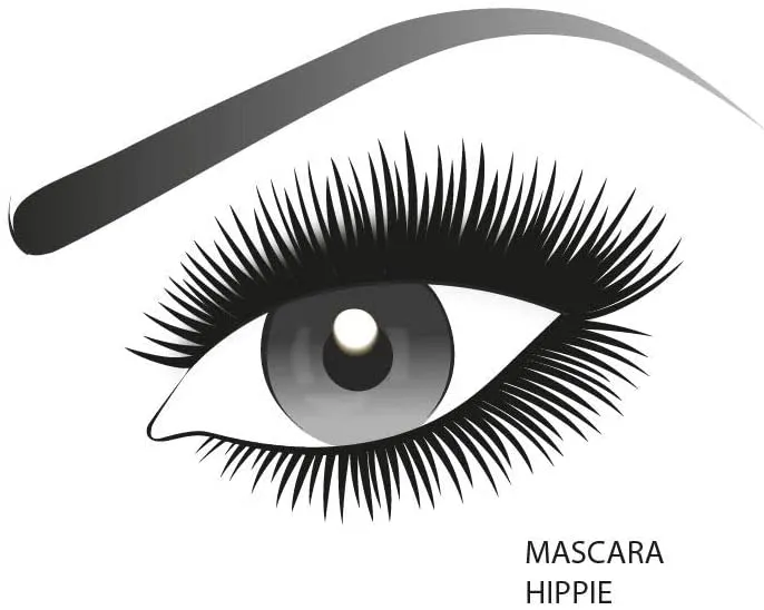 LOreal Paris - Mega Volume Eyelash Mascara - Miss Hippie - Black