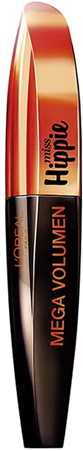 LOreal Paris - Mega Volume Eyelash Mascara - Miss Hippie - Black