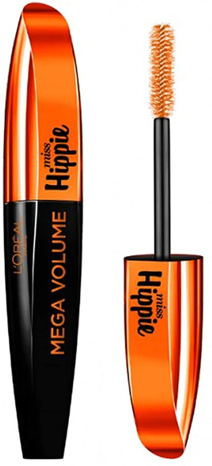 LOreal Paris - Mega Volume Eyelash Mascara - Miss Hippie - Black