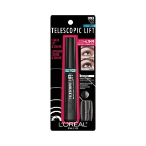 LOREAL PARIS telescopic lift black noir 993 لوريال بارس ماسكارا