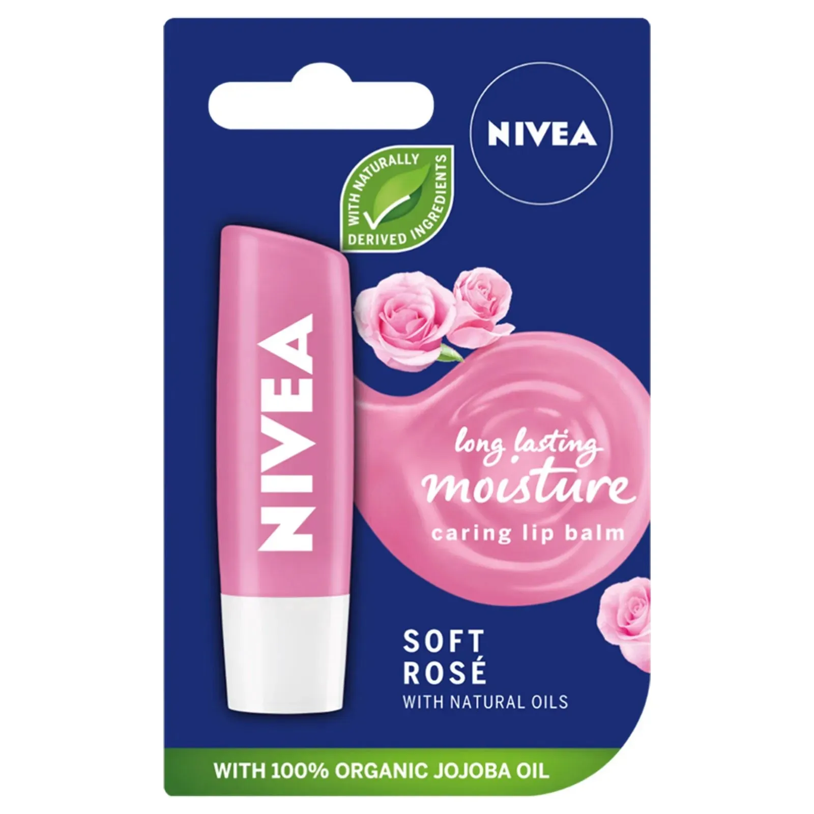Nivea Soft Rose Lip Balm 5.5ml