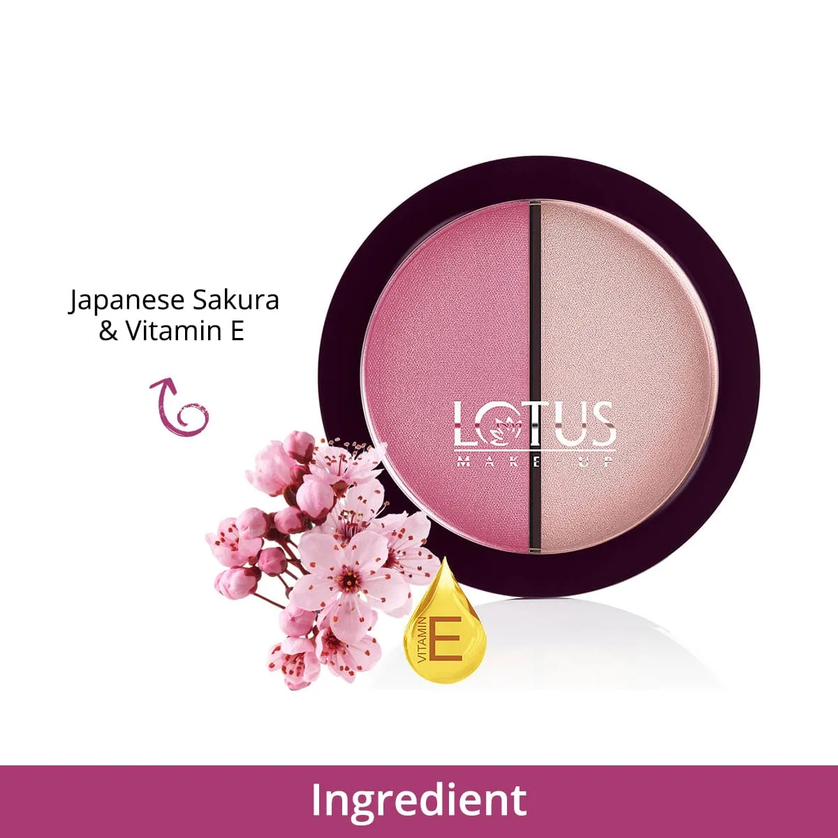 Proedit Silk Touch Blush Highlighter Duo - Fiery Fusion