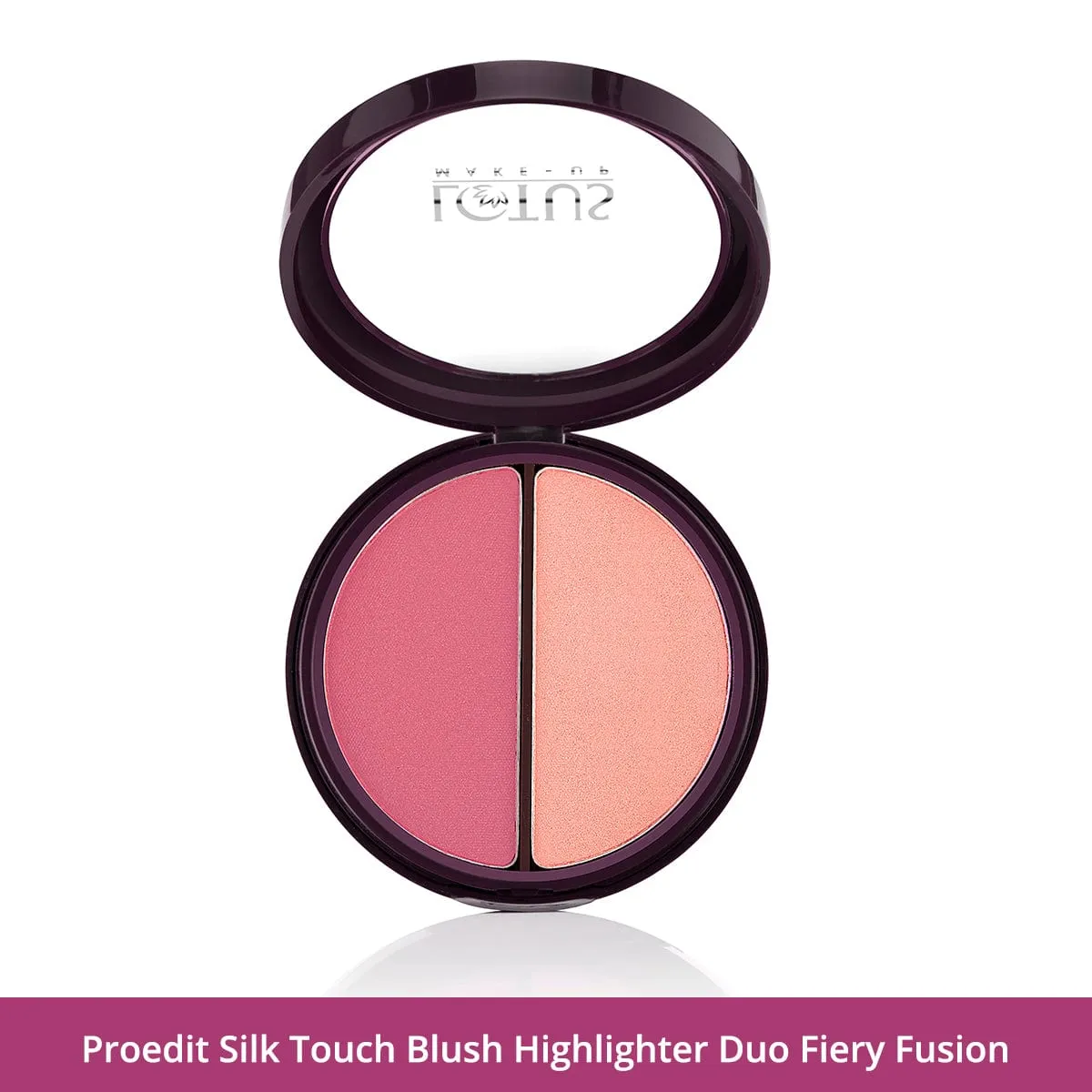 Proedit Silk Touch Blush Highlighter Duo - Fiery Fusion