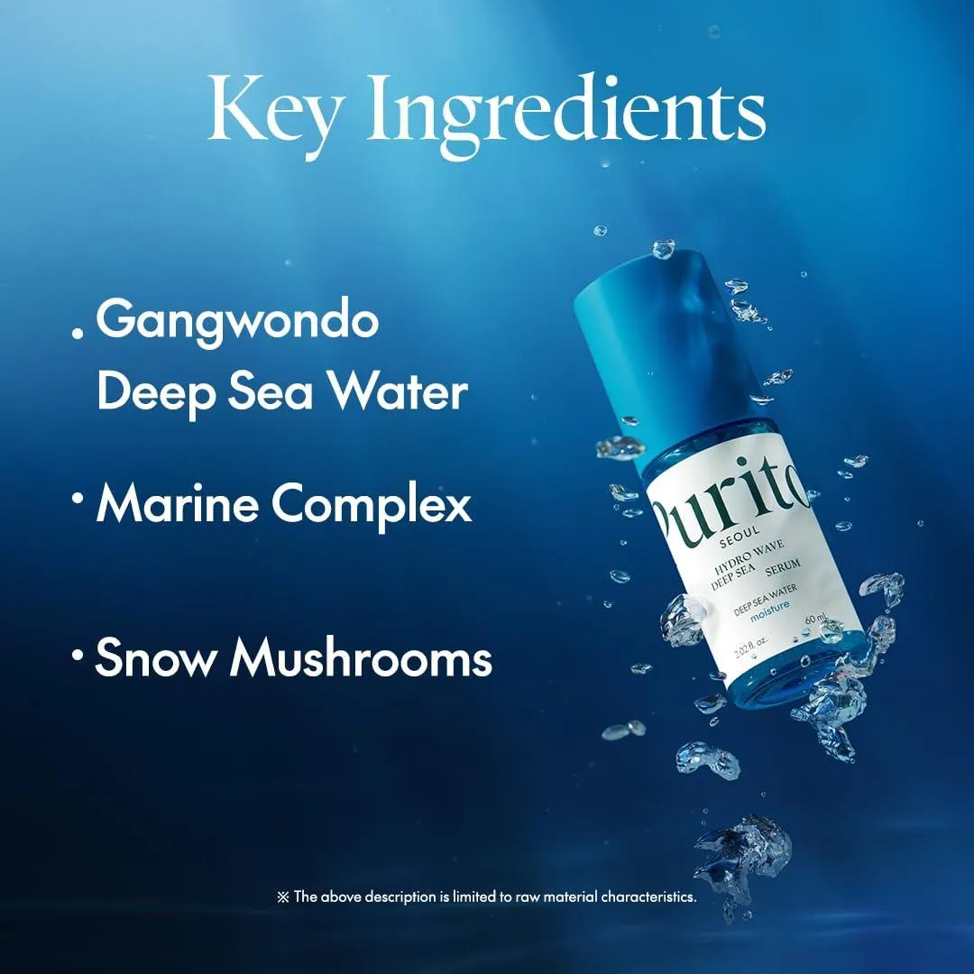 [PURITO] Hydro Wave Deep Sea Serum 60ml