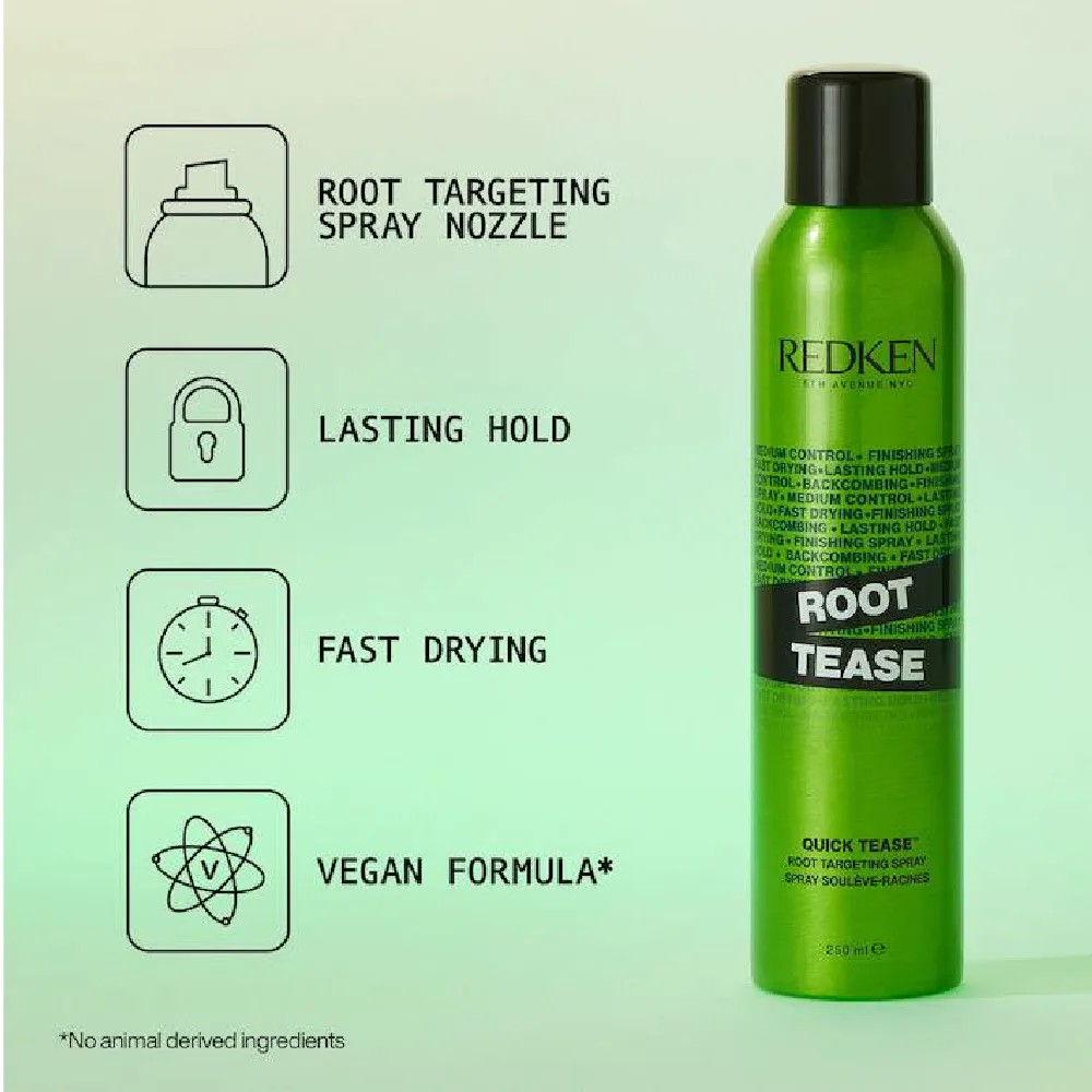 REDKEN ROOT TEASE MEDIUM HOLD BACKCOMBING FINISHING SPRAY 150G