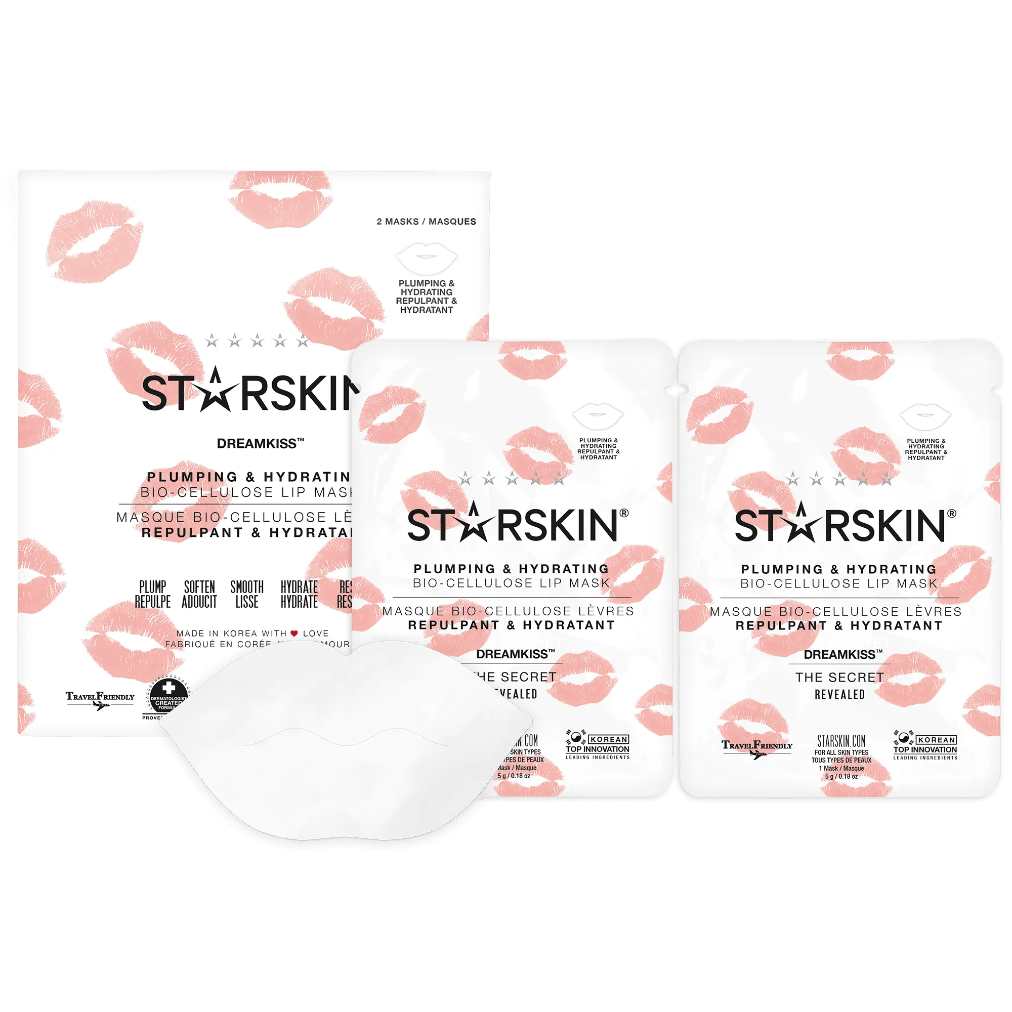 StarSkin Dreamkiss Plumping and Hydrating Bio-Cellulose Lip Mask