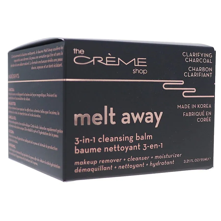 The Creme Shop Clarifying Charcoal Melt Away 3-in-1 Cleansing Balm