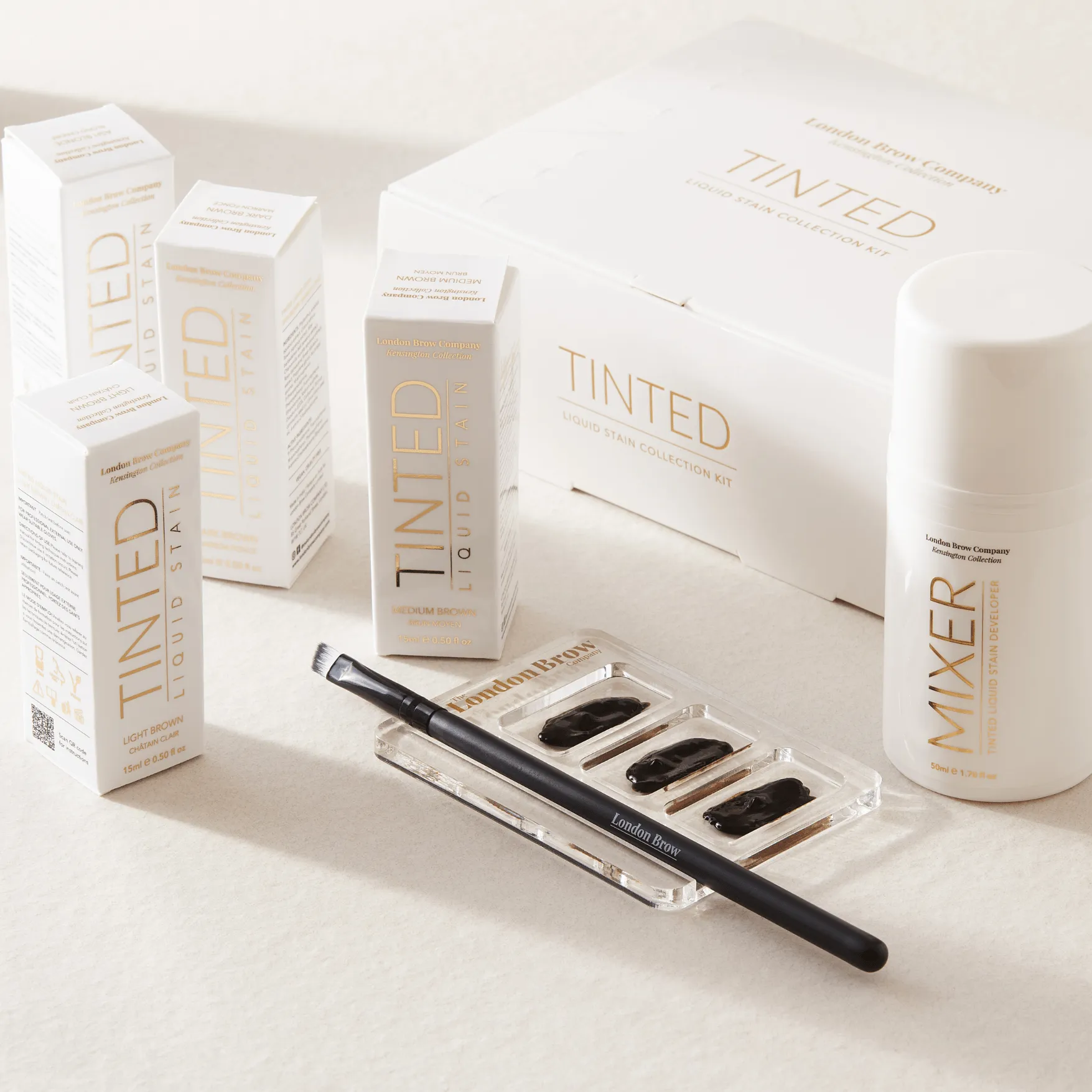TINTED Liquid Brow Stain Starter Kit