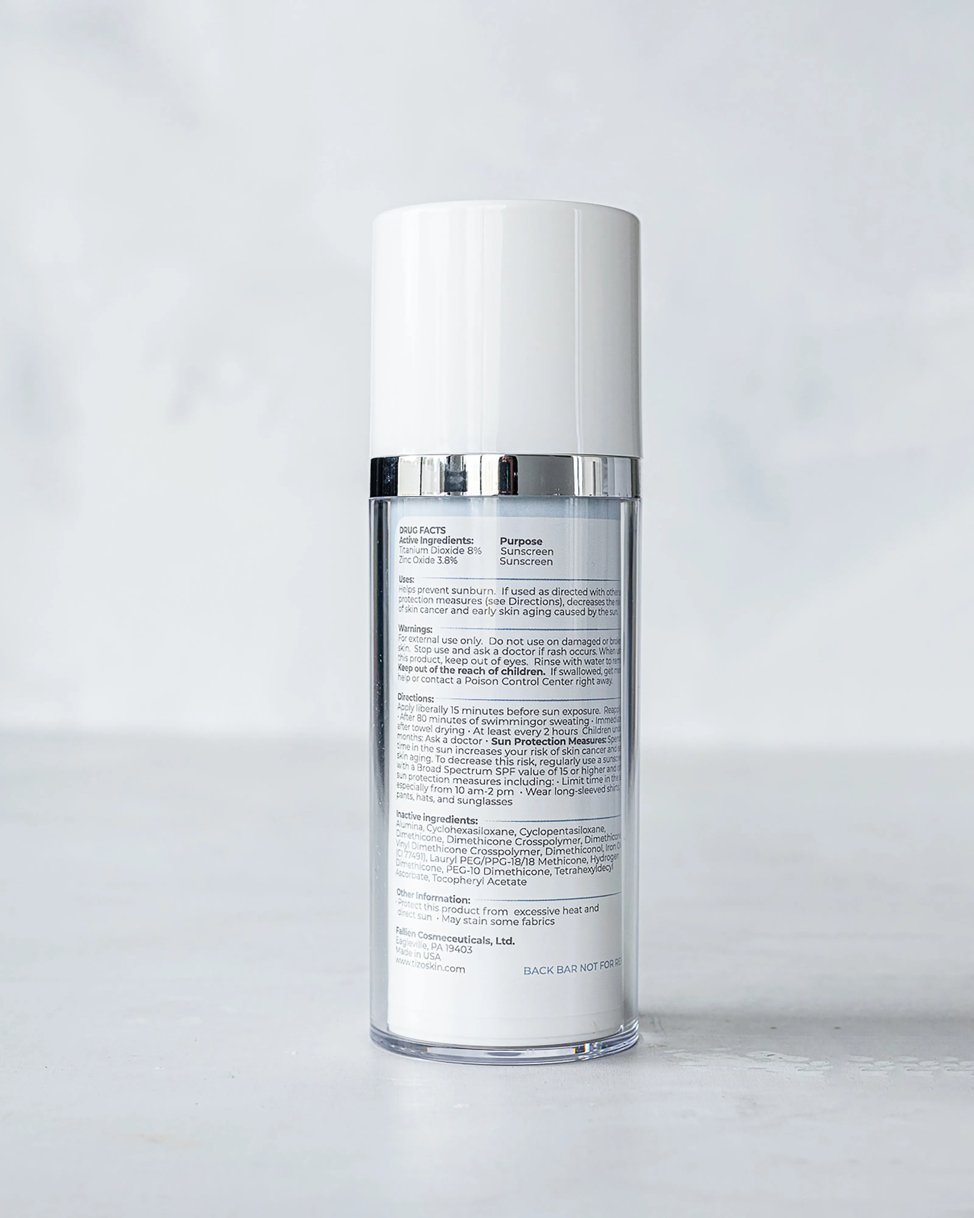 tizo spf 40 100% physical block sunscreen