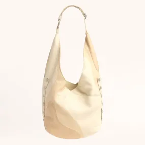 Tom Zip | Coastal Cream/Brushed Silver
