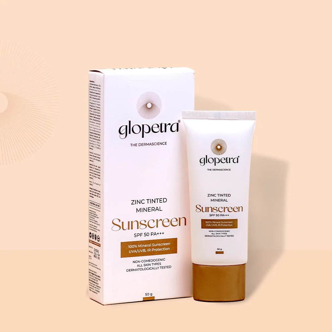 ZINC TINTED MINERAL Sunscreen SPF 50 PA   